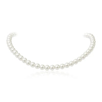 Collier de perles 8 mm [Acier Titane Inaltérable]