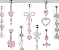 Ensemble argent et rose