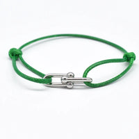 Just Colored Green Rope