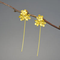 Gold/1.3*1.1cm【Drop Earrings】