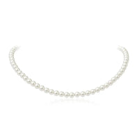 Collier de perles 6 mm [Acier Titane Ne se décolore pas]]