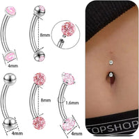 Opal synthétique style 8 mm, lot de 5