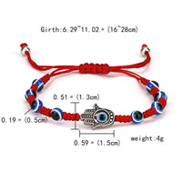 Palm Blue Eyes (Red Rope)