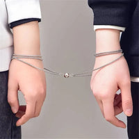 Paire de colliers magnétiques ronds