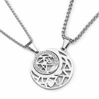 Collier Soleil et Lune