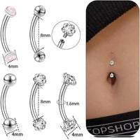 Faux opale style quatre, ensemble de 5 pièces de 8 mm