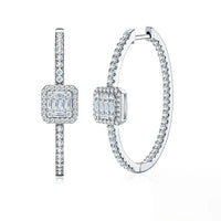 Moissanite 1,7 mm + 148 pièces (avec certificat GRA)