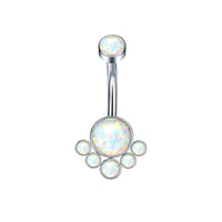 Titanium Natural Color + White Opal