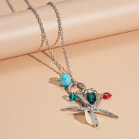 33# Necklace-Silver Starfish