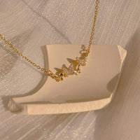 Butterfly Diamond Necklace