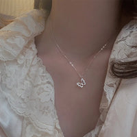 Collier Papillon Ajouré