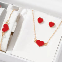 Costume d'amour rouge