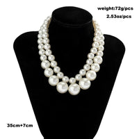 Collier blanc 7013