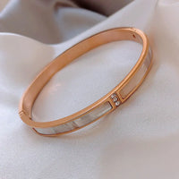 20# Bracelet-Golden Ring (Titanium Steel)