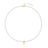 F (with Pearl Necklace)