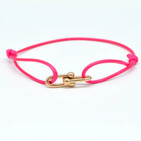 Rose Gold Rose Red Rope