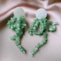9# Silver Needle-Green Bow