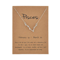 Collier en argent Poisson carte or