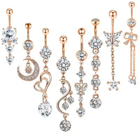 Ensemble Rose Doré 8 pièces