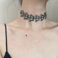 Mechanical Butterfly Necklace