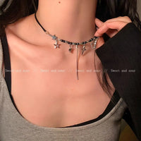 #21 collier étoile à pampille