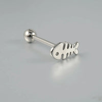 Fishbone Tongue Piercing