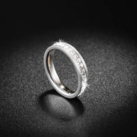 Single Row Diamond-Silver