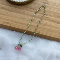 Perle rose cerise