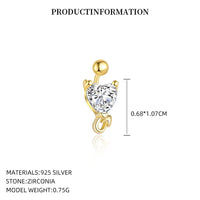 E6108_Zirconium Blanc_Plaqué Or Jaune 18 carats_Unique
