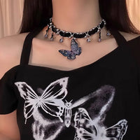 #1 Collier papillon enroulé