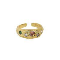 18K Gold【Powder stone】