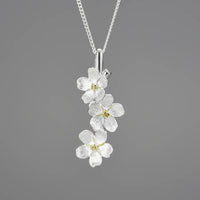 Silver Color Separation【Vertical Pendant】