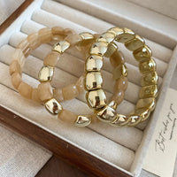 Bracelet-light Pink (three-piece Set)