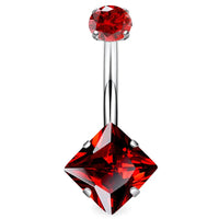 Titanium Natural Color + Pomegranate Red Zircon