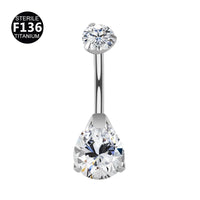 Silver White Water Drop