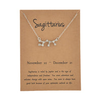 Collier en argent Gold Card