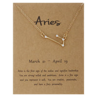 Collier en argent Aries Gold Card