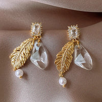 3# Silver Needle-Real Gold Plating-Golden Feather