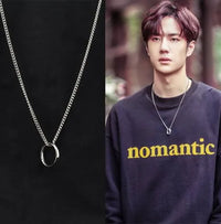 Collier anneau à griffe A04-16