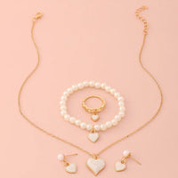 YSN1017# white (5 pieces combination)