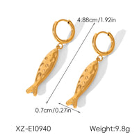 Gold Earrings-A