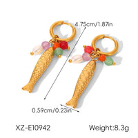 Gold Earrings-B