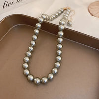47# Necklace. Gray-10mm