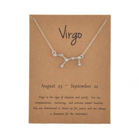 Collier en argent carte Vierge Or