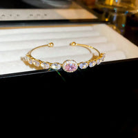 88#Bracelet-gold-pink