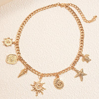 41# Necklace-Gold/1.3*1.1cm