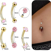 Faux opale, modèle trois, ensemble de 5 pièces de 8 mm
