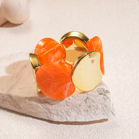 19# Bracelet-Gold/1.3*1.1cm-Orange