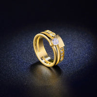 Double-Layer Single Diamond-Gold