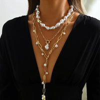 Ensemble de trois pièces doré
